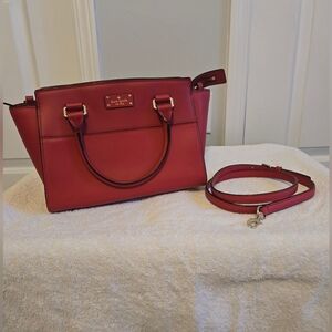 Kate Spade Cherry Red Satchel